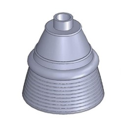 Adler's Nest Vernier Real Type Mod3 S Size (2 Pieces) Plastic Model Parts ANE-0252 Molded Color