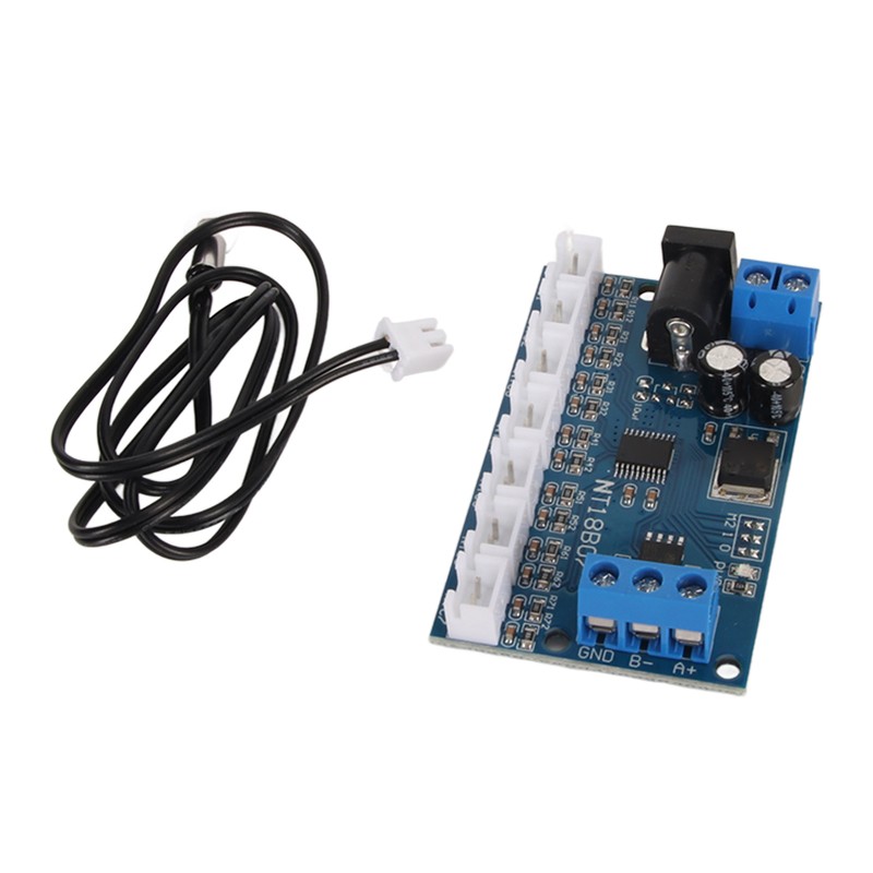 7 Channel RS485 Module NTC Temperature Sensor Measurement MODBUS RTU