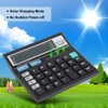 ASHATA Calculator, 12-digit standard function desk calculator, office calculator, large