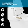 Bidet, Bidet Attachment for Toilet,GLIGAM Non-Electric Fresh Water Bidet Sprayer
