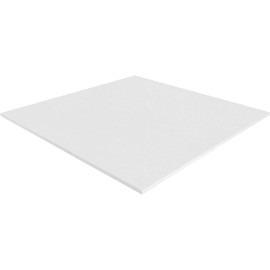 Ceramic Fiber Board - 1/2" Thick x 23.6" x 23.6" - 2300F Rated, Fireproof Board, Ceramic Fiber Insulation Board for Stove, Furnace, Forge, Kiln, Boiler, Pizza Oven, Fireplace Baffle Board, 1 Pack