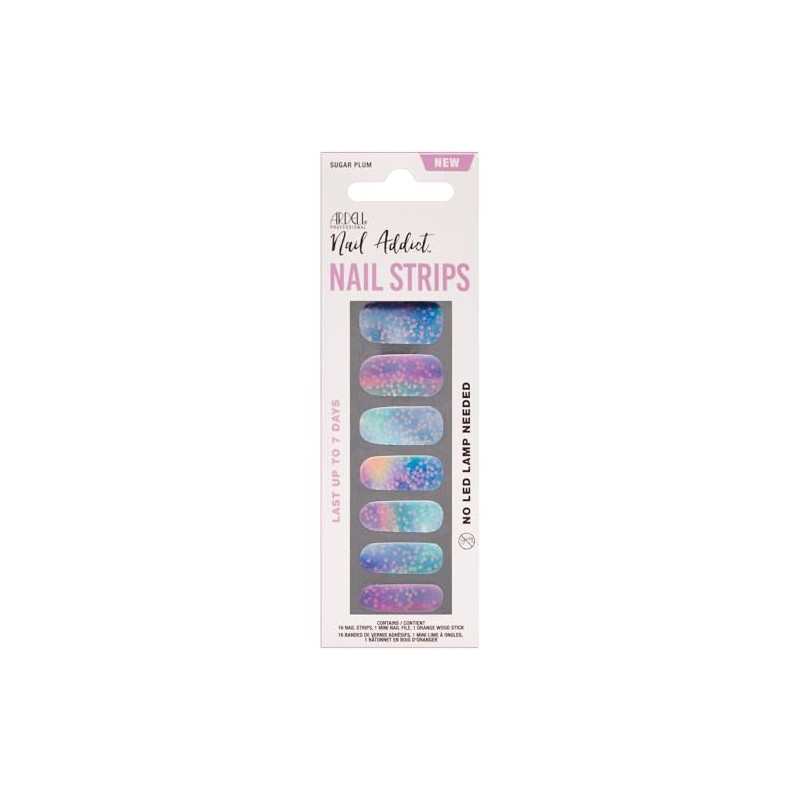 Ardell Nail Addict Nail Strips - Sugar Plum