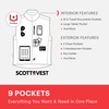 SCOTTeVEST 101 Vest for Men - 9 Hidden Pockets -