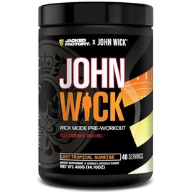 Jacked Factory X John Wick - Wick Mode Pre Workout Powder