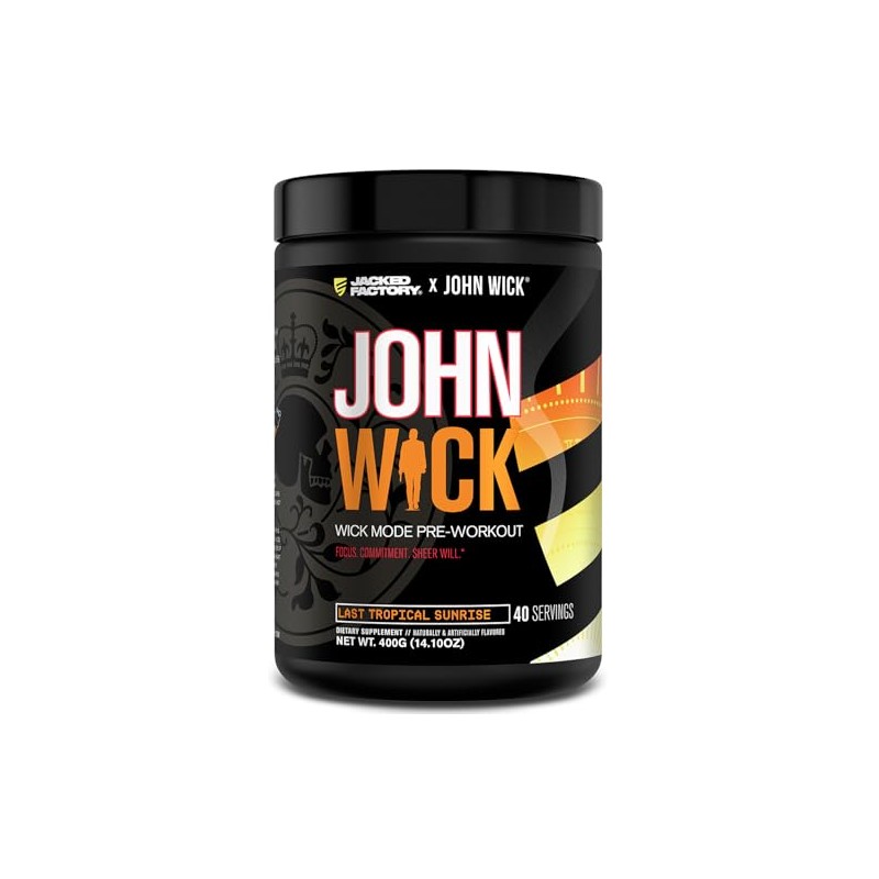 Jacked Factory X John Wick - Wick Mode Pre Workout