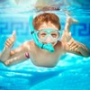 Snorkel Set for Children, Diving Goggles and Dry Snorkel, Diving