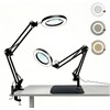 Lupa con Luz LED 10X JEERISE JXL-LEDFDJ16 y Base Ajustable