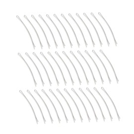 WOONEKY 100pcs Simple Bobby Pin Metal Hair Clip Metal Hairpin Hair Volume Clip for Girls Women