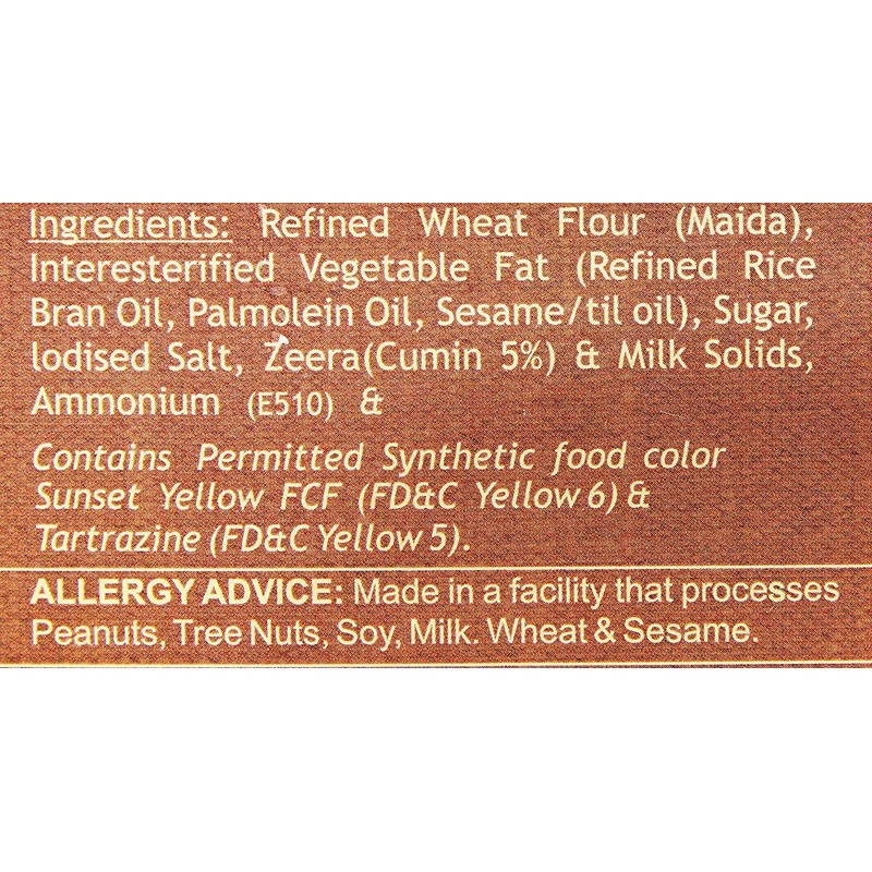 Karachi Bakery- Zeera/Jeera (Cumin) biscuits , 14.10 oz (400 g)