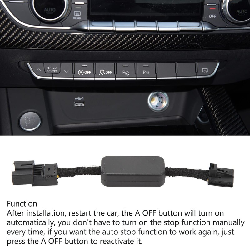 Auto Start Stop Eliminator, Auto Start Stop Cancel Device Power