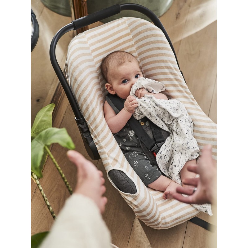 VERTBAUDET Protective Cover for Baby Car Seat Size 0+ Beige