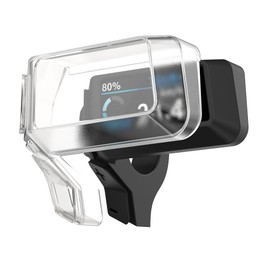 kwmobile EBike Bicycle Computer Case Compatible with Bosch Purion 200 Case - Transparent Bicycle GPS Navigation Cover - Transparent