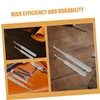 LALAFINA 4pcs Leather Edge Skiving Beveler Tool Craft DIY Tool