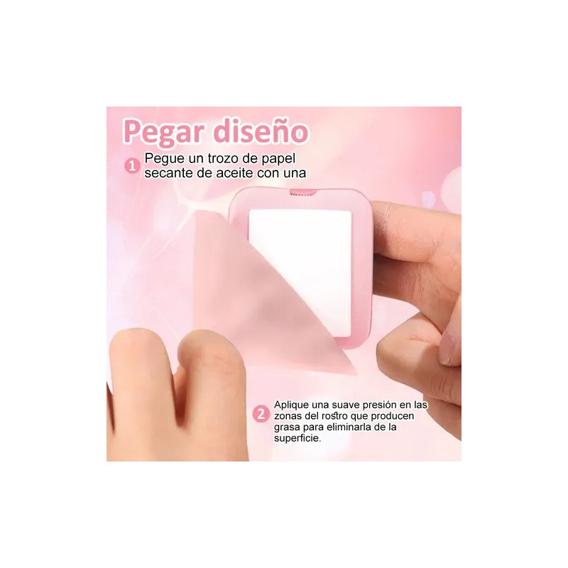 Papel Absorbente De Grasa Elimina Brillo Facial Piel Todo