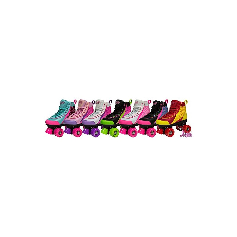 Luscious Retro Quad Roller Skates - Delish - UK Jnr