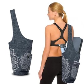 saniwu Yoga Mat Bag for Women with Large Side Pocket
