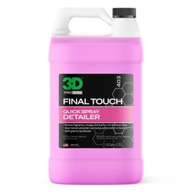 3D Final Touch Quick Detail Spray - Easy Spray On, Wipe Off Showroom Shine 1 Gallon