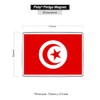 Pixly® Tunisia, Flag Fridge Magnet Large Jumbo Size Tunisian Keepsake
