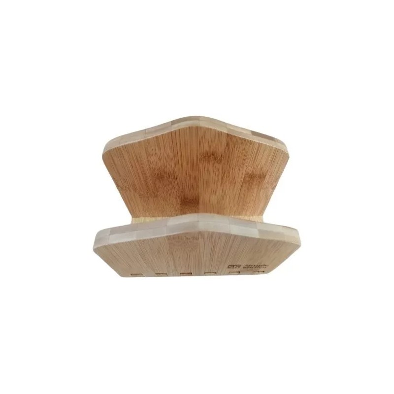 Servilletero De Bambu Porta Servilletas Jumbo Plegable