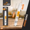 Handy Home Grout Pen with Double-Sided Tip, 14ml, 2-Pack, White