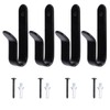 Horizontal Snowboard Wall Mount Clip Snowboard Wall Racks for Room,Garage