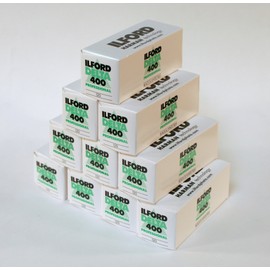 Ilford Delta 400 B&W film, 120, multipack [Camera]12 exp on 6x6 camera