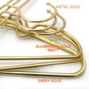 KOOBAY 12.5” Baby Clothes Clips Hanger Children Coat Hanger Display