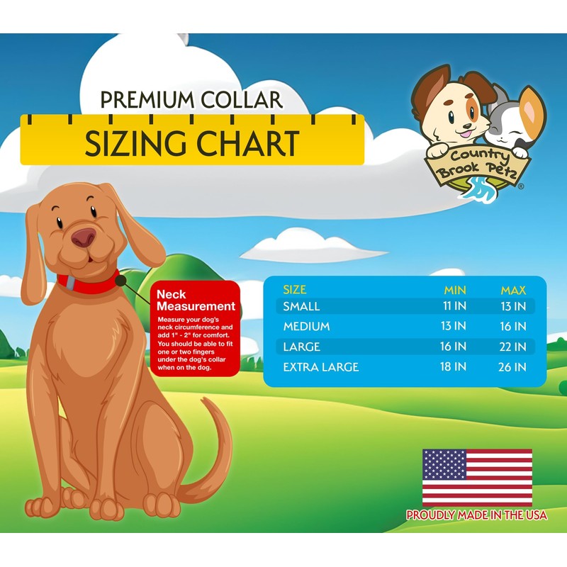Country Brook Petz - Premium Anchors Away Dog Collar -