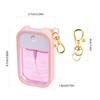 COCGVEL Silicone Case Compatible with Touchland Hand Sanitizer Spray, Protective