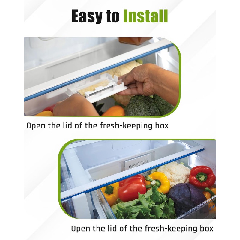 Urnqowuy 2 Pack FRPAPK2RF PureAir PK-2 Produce Keeper Plus Refills