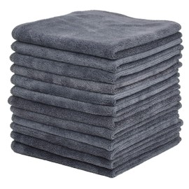 BloomSesame Microfiber Cloth Cleaning Cloth Kitchen Dish Towels (30cm x 30cm 12pcs)
