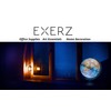 Exerz 21cm Illuminated Globe - Physical Map Daytime/Constellation Stars with
