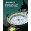Eyeskey Tactical Survival Compass with Lanyard & Pouch | Waterproof