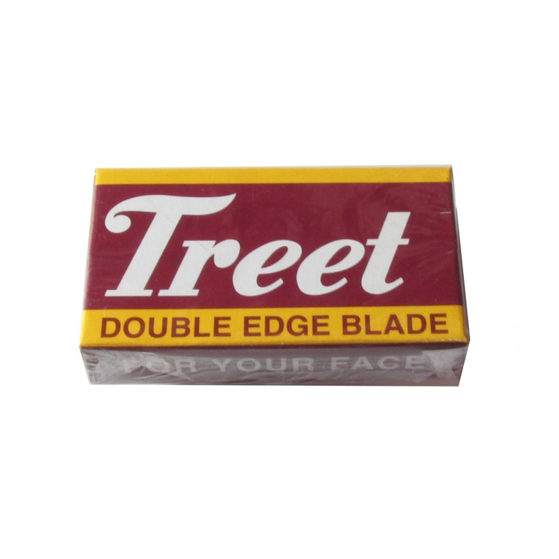 Treet Carbon Steel Razor Blades Pack of 100