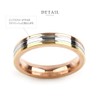 Cream Dot Ring, Women's, Popular, Metal Allergy, Stainless Steel, Ring,