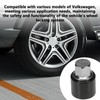 Oiieco 1PCS Anti Theft Car Locking Wheel Nut Key 524