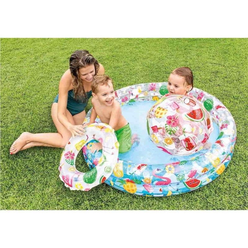 Intex Alberca inflable redondo Intex 59460 150L multicolor