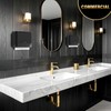Bertreno Paper Towel Dispenser Wall Mount Multifold/Trifold/C Fold Paper Hand