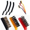 RQzaufania 6 Pack Grout Cleaning Brushes with Hard Bristles, Multifunctional
