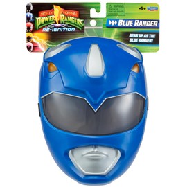 Power Ranger, maschera Ranger, travestimento, Ranger Blu, Billy Cranston, per bambini dai 4 anni, PWG034