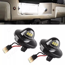 CHUSYYRAY 2x LED License Number Plate Lights White Lamps For Ford F150 F250 F350 Explorer