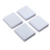 SlipX Solutions Adhesive Shower Splash Clips for Shower Curtains, Keeps