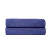 Olivia Rocco Pack Of 2 Bath Sheets Everyday 100% Cotton
