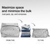 Locmeo 3 Pcs Travel Vacuum Seal Bags 48l with Liquid