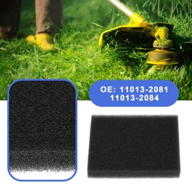 Pack of 2 Sponge Air Filter Compatible with Kawasaki KBH43A KBL43A KBH48A KBL48A TD18 TF22 TG18 TH43 TH48 11013-2081 11013-2084