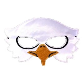 Máscara Antifaz Animales Primavera Color Diseño Unico Águila