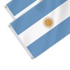 Argentina Small Flag,12×18 Inch Two Layer Fabric Small Banner,1×1.5 FT