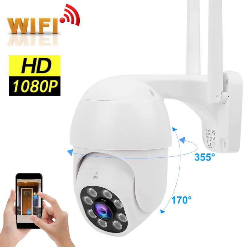 Wireless Camera HD 1080P Infrared Night Vision 2‑Way Voice Intercom