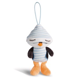 NICI 43972 Penguin Koosy 14 cm with Loop, Black