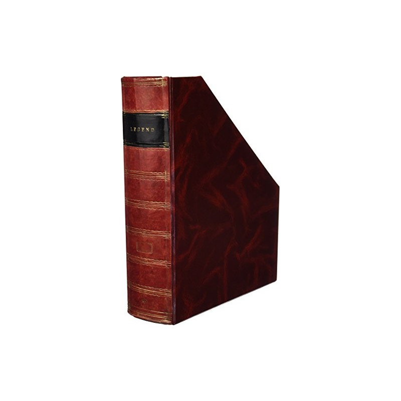 Taupe – Magazine File Foolscap Folio Burgundy